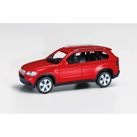 Herpa 033695-006 - BMW X5, cynobrowy czerwony metalik