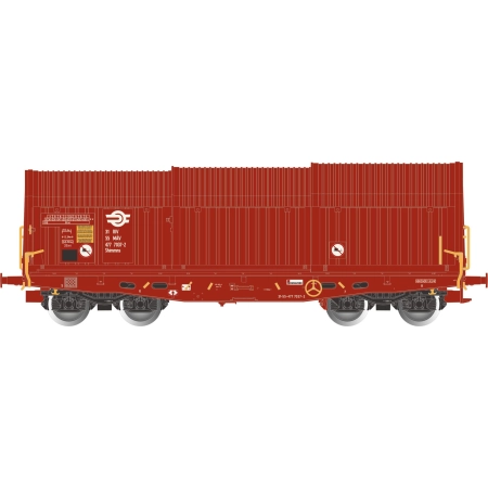 Albert Modell 477011 - Wagon teleskopowy Shimmns, MAV, Ep.V