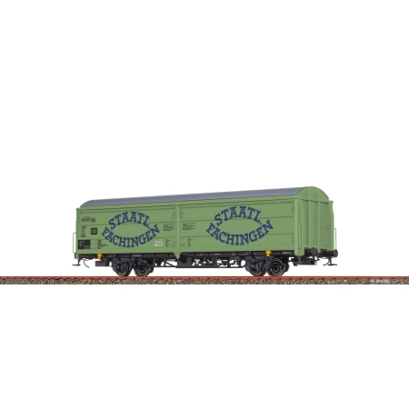 Brawa 48998 - Wagon z przesuwnymi ścianami Hbis-t299 "Staatl. Fachingen", DB, Ep.IV