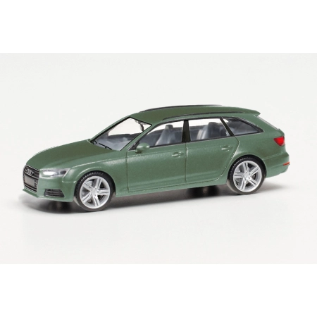Herpa 038577-004 - Audi A4 Avant, dystyngowany zielony metalik