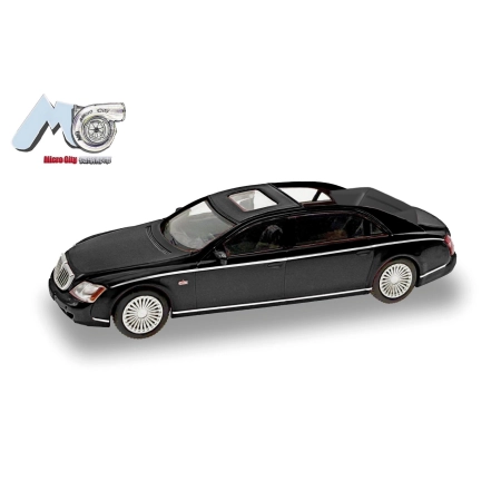 Herpa 87MC000033 - Maybach 62S, czarny (2002-2013)