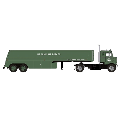 Brekina 85957 - Kenworth Bullnose tankowiec US Army, 1955 r.