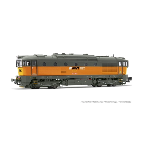 Rivarossi HR2928S - Spalinówka D.753.7, AWT, Ep.V-VI, dźwięk DC