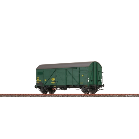 Brawa 51183 - Wagon towarowy kryty Gmhs, SNCB, Ep.III