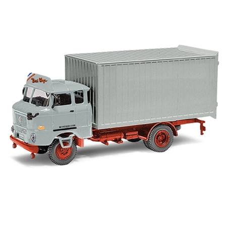 Busch 95307 - IFA W50 L MK (samochód do przewozu mebli), zespół rockowy „Zwei Wege”
