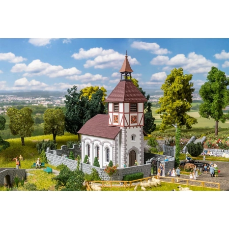 Faller 130679 - Kościół wiejski z cmentarzem