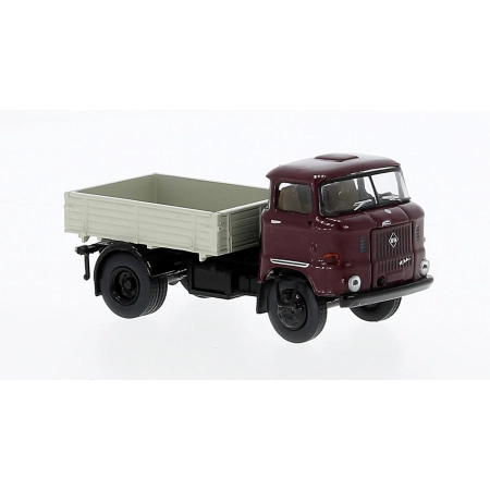 Brekina 71256 - IFA W50 czerwony/szary