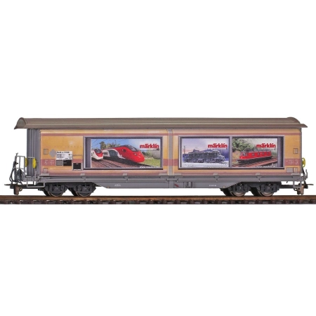 Bemo 2288108 - Wagon z przesuwanymi ściankami Haik-v 5130 „Märklin  Jahreswagen 2025”, RhB, Ep.VI