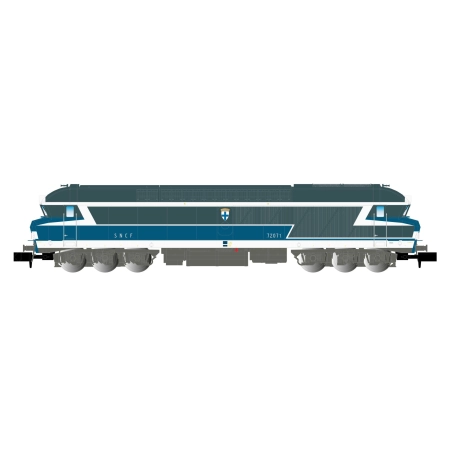 Arnold HN2651 - Spalinówka CC 72071 „Marseilles”, SNCF, Ep.IV