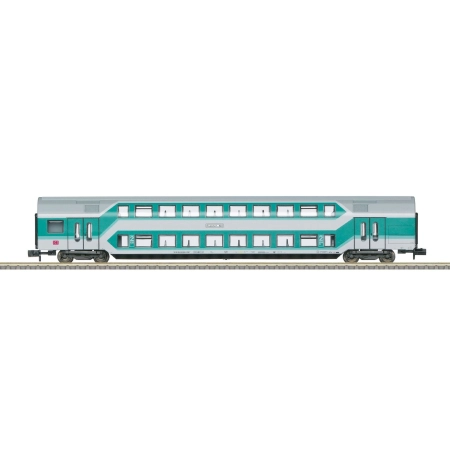 Trix 18418 - Wagon piętrowy BDz 750, 2 klasa, DBAG, Ep. V