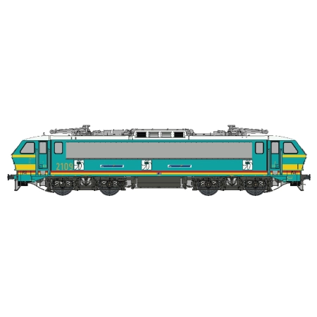L.S. Models LS12081DCS - Elektrowóz HLE 21, SNCB, Ep.V, dźwięk DC