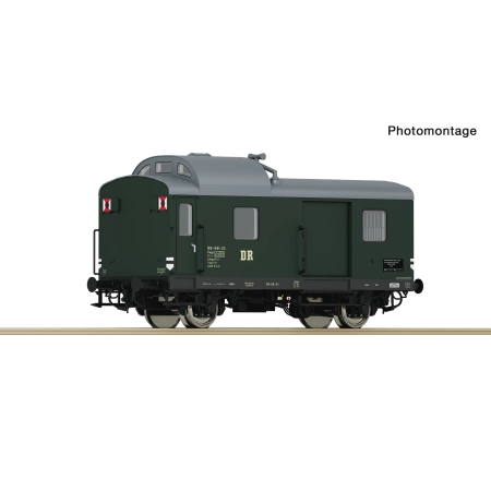 Roco 6210175 - Wagon obsługi pociągu towarowego typ Pwgs, DR, Ep.III, DC-Digital