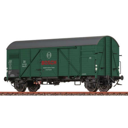 Brawa 51191 - Kryty wagon towarowy Gmhs35, DB, Ep.III „Bosch”