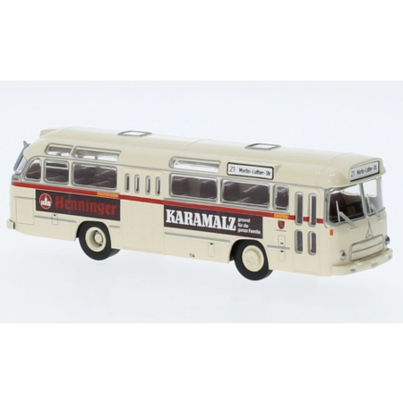 Brekina 59536 - Magirus Saturn II, Moguncja - karmel Henningera, 1962 r.