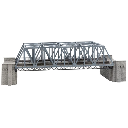 Faller 120497 - Most stalowy dla linii kolejowej dwutorowej, 475 x 164 x 145 mm