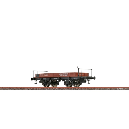 Brawa 47736 - Wagon platforma Xw, DRG, Ep.II