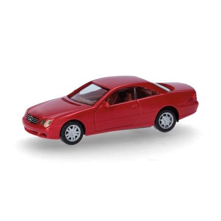Herpa 032889-002 - MB CL Coupé itanite red metall.