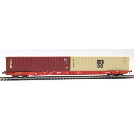 Igra 96010092 - Wagon kontenerowy Sggnss, Rail-Cargo, Ep.VI 'MSC and GOLD'