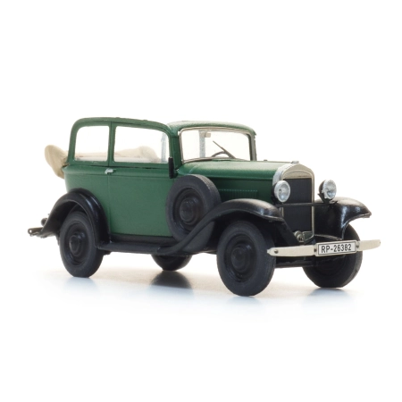 Artitec 387.644 - Opel 1.2l z otwartym dachem, zielony