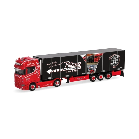 Herpa 320689 - Scania CS 20 HD naczepa chłodnia „Rüter”