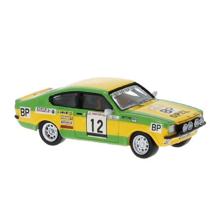 Brekina 20409 - Opel Kadett C GT/E Rallye, Tour de Corse 1976 z Guy Frequelinem