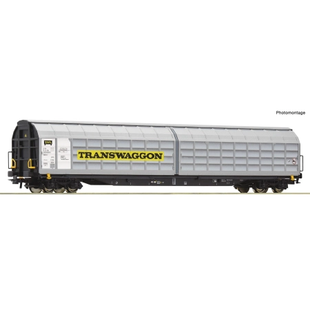 Roco 6600166 - Wagon z przesuwanymi ścianami Habbiins, Transwaggon, Ep.VI