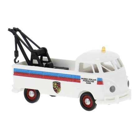 Brekina 32987 - VW T1b z platformą holowniczą „Vasek Polak”