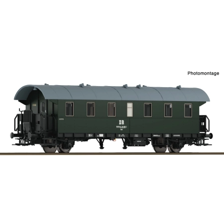 Roco 6280051 - Wagon pasażerski „Donnerbüchse” Baai, 2. klasa, DR, Ep.IV