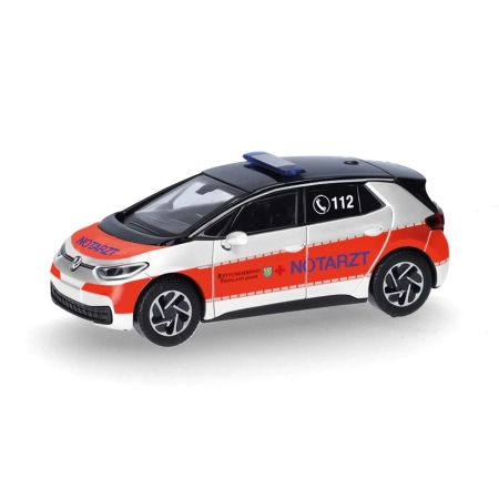 Herpa 098588 - Volkswagen (VW) ID.3 „Ratownicze Doktor Friesland”