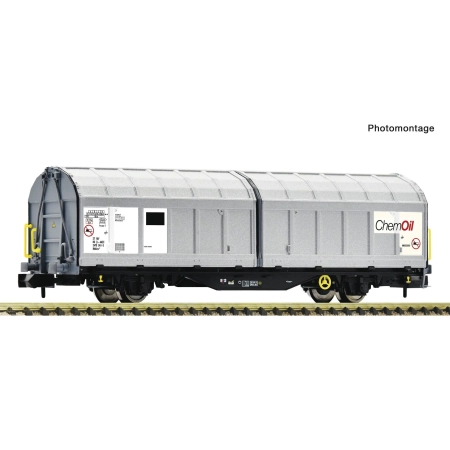 Fleischmann 6660137 - Wagon z przesuwaną ścianą, Chemoil, Ep.VI