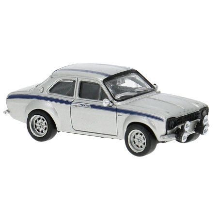 Brekina 19072 - Ford Escort RS 1800 Mk1 Mexico, srebrny