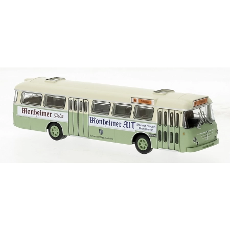 Brekina 59391 - Autobus Senator 12 D, Monheim - Edeka, 1964