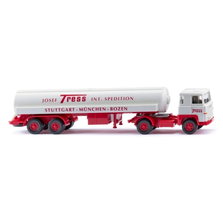 Wiking 080596 - Naczepa cysterna (Scania 111) "Tress"