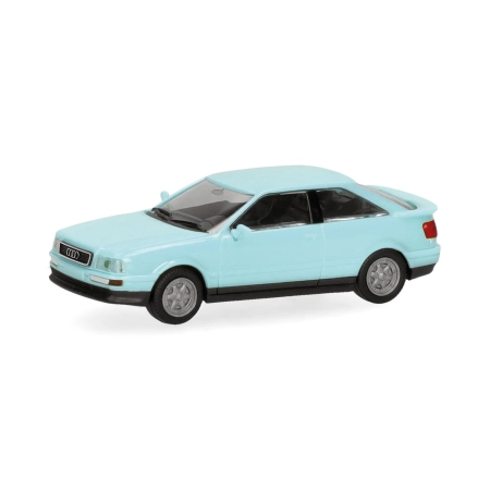 Herpa 029018 - Basic: Audi 90 Coupé, niebieski gulf