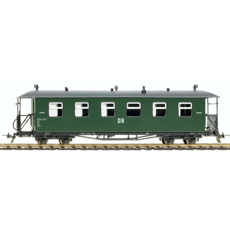 Bemo 3020800 - Wagon pasażerski 970-473, Schönheide, DR, Ep.V-VI