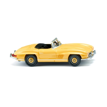 Wiking 083409 - MB 300 SL Roadster - kolor żółty