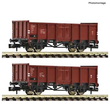 Fleischmann 6660138 - Zestaw 2 węglarek, DR, Ep.IV