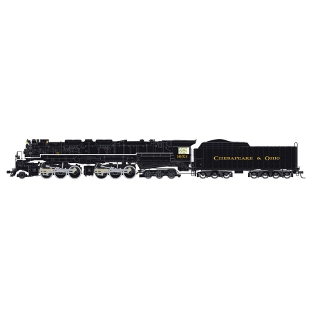 Rivarossi HR2952S - Parowóz 2-6-6 Allegheny 1653, Cheseapeake & Ohio, Ep.III-V, dźwięk DC