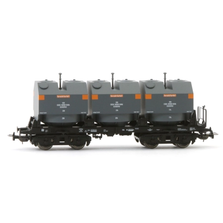 Piko 54451-4 - Wagon do przewozu wapna OOk, DR, Ep.III