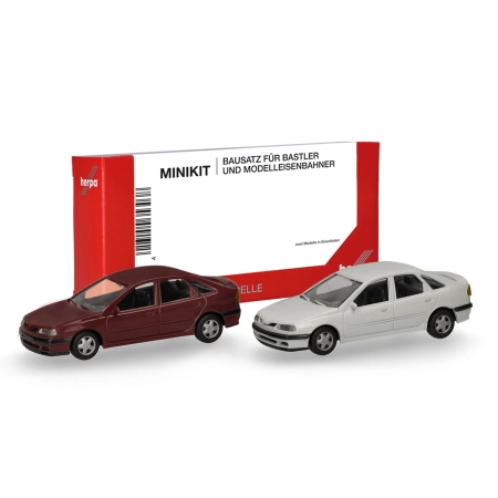 Herpa 014113 - MiniKit Renault Laguna czerwony/biały
