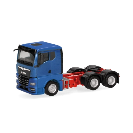 Herpa 320566 - Ciągnik siodłowy MAN TGX GN 3-osiowy, niebieski