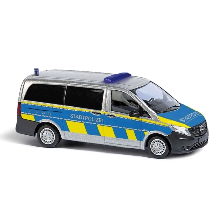 Busch 51109 - Mercedes-Benz Vito policja miejska Frankfurt nad Menem, rok 2014