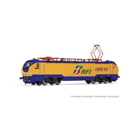 Rivarossi HR2905S - Elektrowóz E.402B, FS RFI, Ep.VI, dźwięk DC