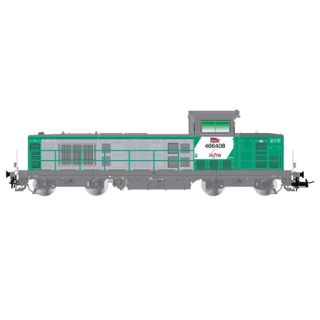 Jouef HJ2442S - Spalinówka BB 66400 FRET, SNCF, Ep.VI, dźwięk DC