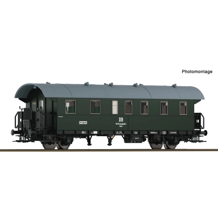 Roco 6280049 - Wagon pasażerski „Donnerbüchse” Baaitr, 2. klasa, DR, ep. IV
