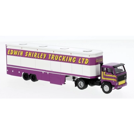 Brekina 85682 - Volvo F 89 Veranstaltungstruck, Edwin Shirley Trucking, 1977