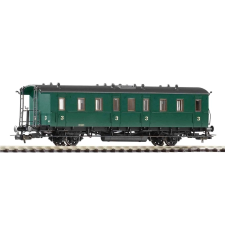 Piko 53185 - Wagon przedziałowy 3 klasy, SNCB, Ep.III
