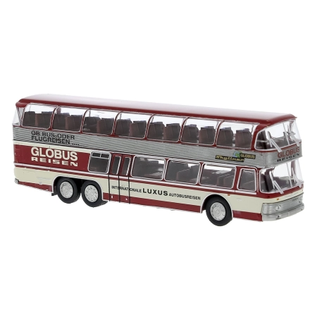 Brekina 58296 - Neoplan NH 22 Skyliner "Globus-Reisen"