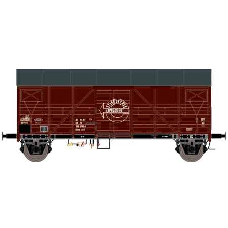 Exact-Train EX23646 - Wagon towarowy Bremen, DR, Ep. IV „Expressgut”