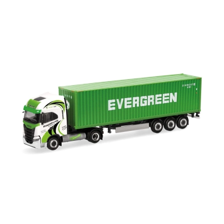 Herpa 319942 - Iveco S-Way LNG 40ft. Cont.-Sz